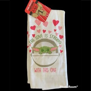 Star Wars The Mandalorian The Child 2 pack of Kitchen Towels Yoda & Hear…